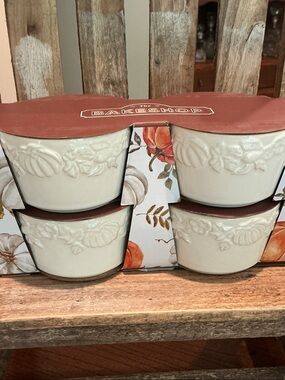 Bakeshop Fall/Autumn Ramekins - Set of 4